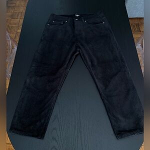 Carhartt WIP Black Newel Corduroy Pants